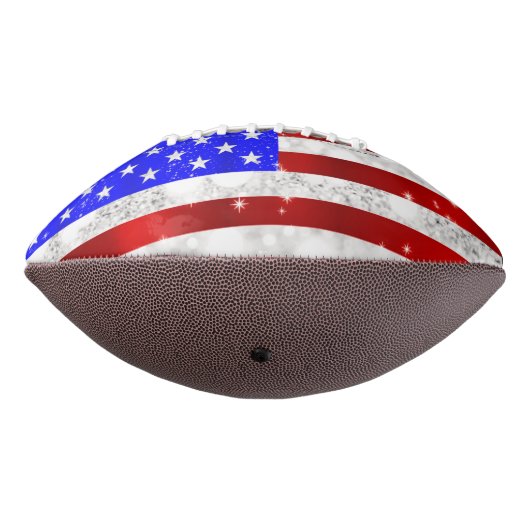 Amerikaanse vlag american football (Gedraaid 270)