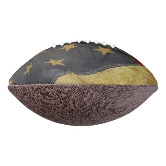Amerikaanse vlag american football (Gedraaid 90)