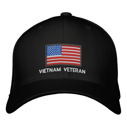 Amerikaanse vlag - Amerika - Vietnam Veteraan Pet (Voorkant)
