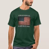 Amerikaanse vlag - Amerikaans-Amerikaans T-shirt (Voorkant)