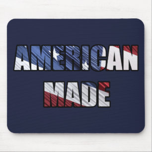 Amerikaanse vlag: Amerikaans merk Patriotic Red Wh Muismat