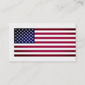 Amerikaanse vlag, Amerikaans Visitekaartje (Voorkant)