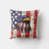  Amerikaanse vlag Amerikaanse adelaar Kussen (Achterkant)