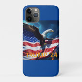 Amerikaanse vlag Amerikaanse adelaar TRUMP 2024 Case-Mate iPhone Case (Achterkant)