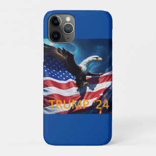 Amerikaanse vlag Amerikaanse adelaar TRUMP 2024 Case-Mate iPhone Case