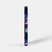 Amerikaanse vlag Amerikaanse adelaar TRUMP 2024 iPhone Hoesje (Rechterkant)