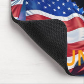 Amerikaanse vlag Amerikaanse adelaar TRUMP 2024 Muismat (Hoek)