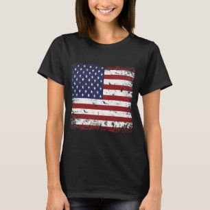 Amerikaanse vlag, Amerikaanse Amerikaanse  nationa T-shirt