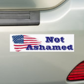 Amerikaanse vlag Amerikaanse Bumpersticker (Op auto)