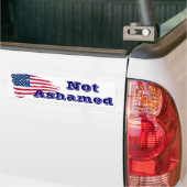Amerikaanse vlag Amerikaanse Bumpersticker (Op Truck)