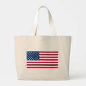Amerikaanse vlag Amerikaanse Canvas tas Verenigde  (Achterkant)