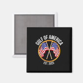 Amerikaanse vlag Amerikaanse Golf Magneet (Voorkant / Achterkant)