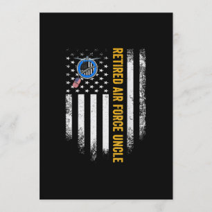 Amerikaanse vlag: Amerikaanse luchtmacht in ruste Kaart