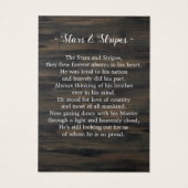 Amerikaanse vlag Amerikaanse militaire Kaart Funer (Achterkant)