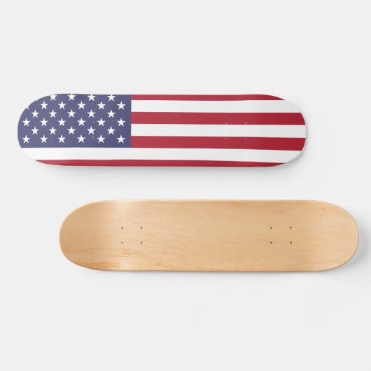 Amerikaanse vlag Amerikaanse onafhankelijkheidspat Persoonlijk Skateboard (Horizontaal)