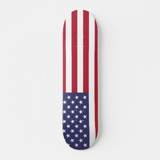 Amerikaanse vlag Amerikaanse onafhankelijkheidspat Persoonlijk Skateboard (Voorkant)