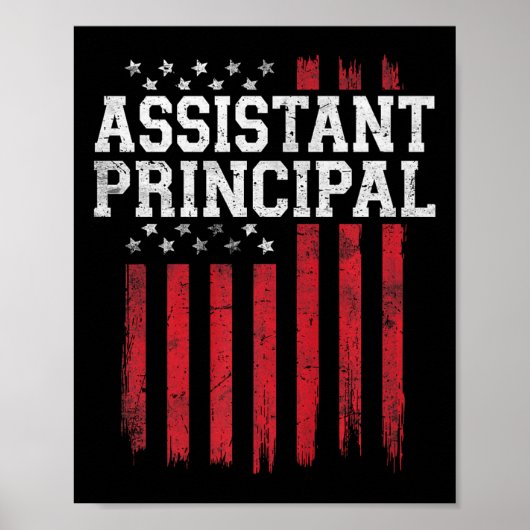 Amerikaanse vlag Amerikaanse patriot Poster (Voorkant)