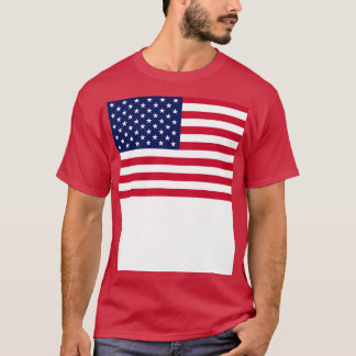 Amerikaanse vlag Amerikaanse patriotticus T-shirt