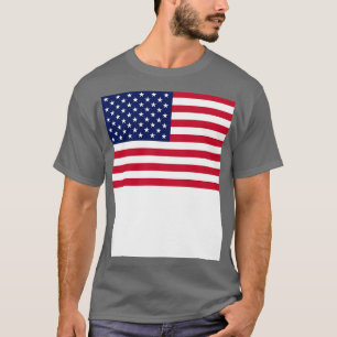 Amerikaanse vlag Amerikaanse patriotticus T-shirt