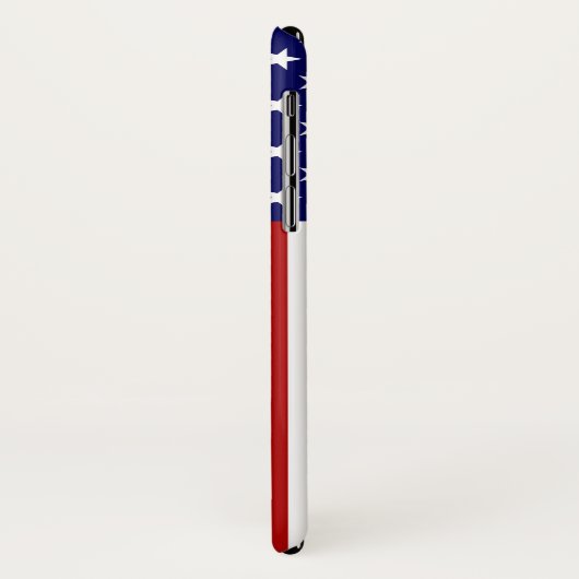 Amerikaanse vlag Amerikaanse patriottisch Amerika Case-Mate iPhone Case (Achterkant/links)
