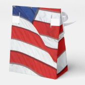 Amerikaanse vlag Amerikaanse patriottisch ontwerp Bedankdoosjes (Achterkant)
