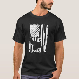 Amerikaanse vlag Amerikaanse patriottisch Turkije T-shirt