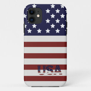 Amerikaanse vlag Amerikaanse patroonpatroon Case-Mate iPhone Case