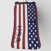 Amerikaanse vlag Amerikaanse patroonpatroon Golfheadcover (Draai 90)