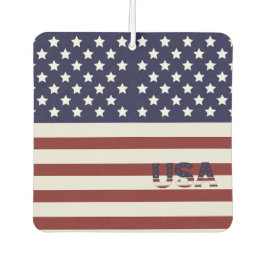 Amerikaanse vlag Amerikaanse patroonpatroon Luchtverfrisser
