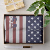 Amerikaanse vlag Amerikaanse patroonpatroon Tissuepapier (Geschenk)