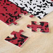 Amerikaanse vlag Amerikaanse staat Jigzaag Legpuzzel (Zijkant)