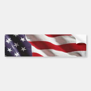 Amerikaanse vlag Amerikaanse ster Spangled Banner Bumpersticker