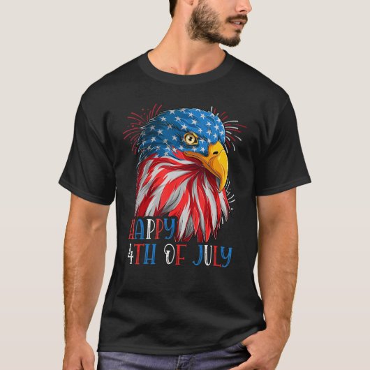 Amerikaanse vlag Amerikaanse vlag Amerikaanse patr T-shirt (Voorkant)