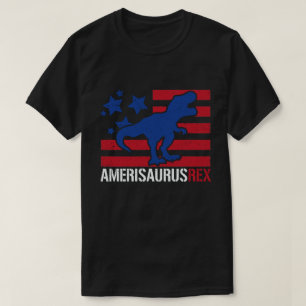 Amerikaanse vlag Amerikaanse vlag op 4 juli T-shirt