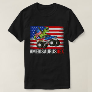 Amerikaanse vlag Amerikaanse vlag op 4 juli T-shirt