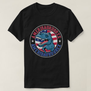 Amerikaanse vlag Amerikaanse vlag op 4 juli T-shirt