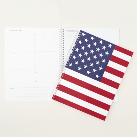 Amerikaanse vlag Amerikaanse vlag Planner (Display)