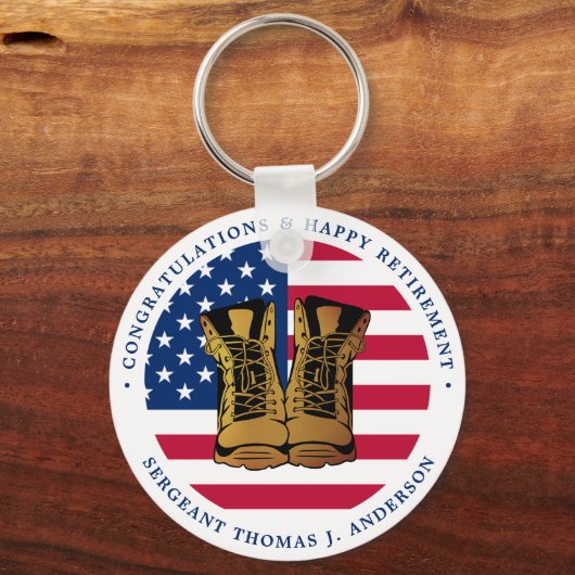 Amerikaanse vlag Amerikaanse vlag Sleutelhanger (Voorkant)