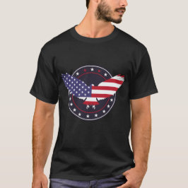 Amerikaanse vlag Amerikaanse vlag T-shirt