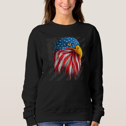 Amerikaanse vlag Amerikaanse vlag Trui (Voorkant)