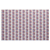 Amerikaanse vlag Amerikaanse Voetbal Pattern Stof (Yard (91,4 cm))