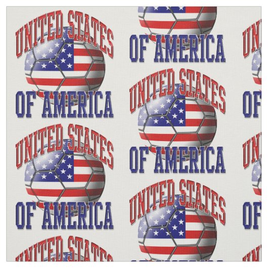 Amerikaanse vlag Amerikaanse Voetbal Pattern Stof (Swatch)