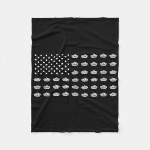 Amerikaanse Vlag Appeltaart Usa Patriottisme Patri Fleece Deken