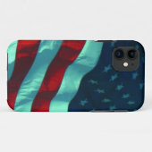 Amerikaanse vlag Apple Case-Mate iPhone Case (Achterkant (horizontaal))
