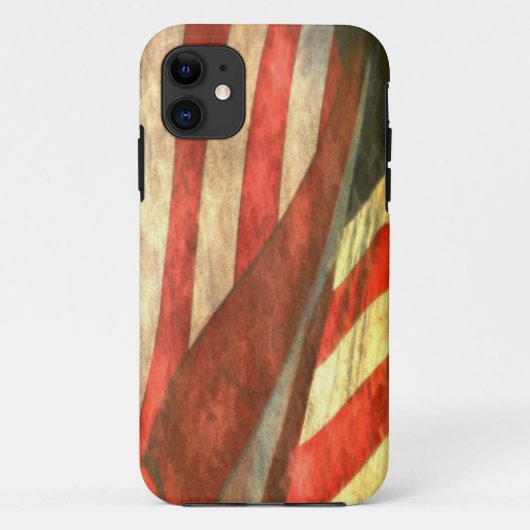 Amerikaanse vlag Apple Case-Mate iPhone Case (Achterkant)