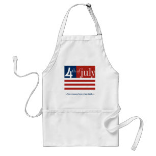 Amerikaanse vlag april juli Apron Standaard Schort