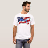 Amerikaanse vlag Arkansas T-shirt (Voorkant volledig)