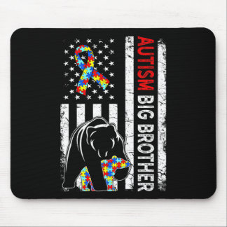Amerikaanse vlag autisme grote broer beer A in noo Muismat