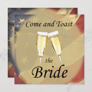 Amerikaanse vlag Bachelorette Kaart