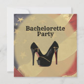 Amerikaanse vlag Bachelorette Kaart (Voorkant)